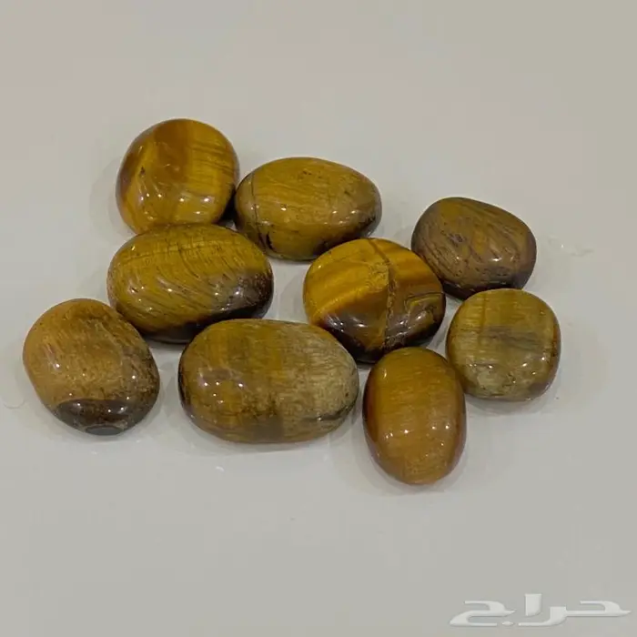 احجار تايقر افريقي اصلي قديمه ومخزنه 5