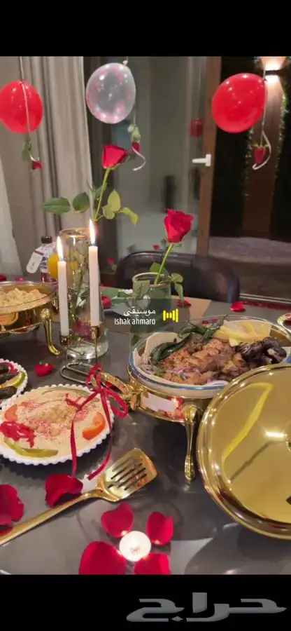 تنسيق غرف عرسان  عشاء ميني بوفيه للعرسان 2