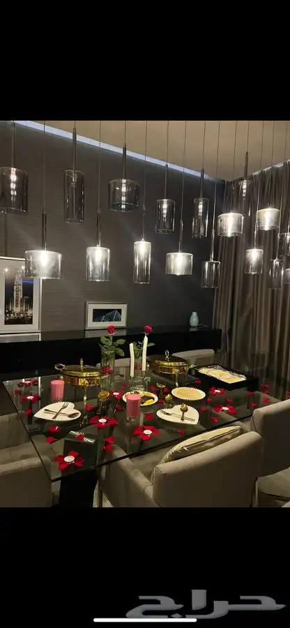 تنسيق غرف عرسان  عشاء ميني بوفيه للعرسان 20