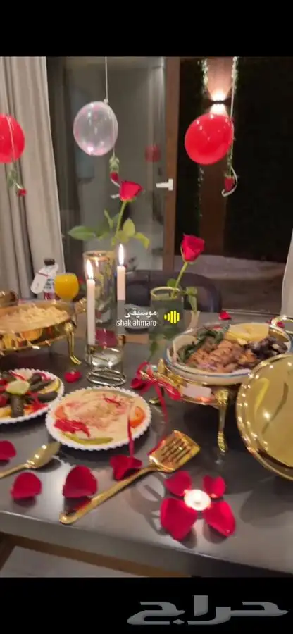 تنسيق غرف عرسان  عشاء ميني بوفيه للعرسان 6