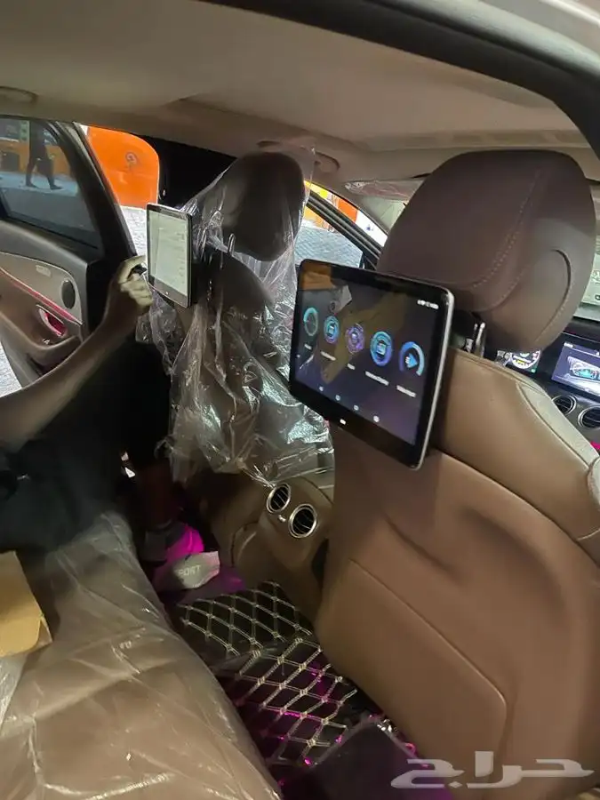 شاشات مرسيدس S 2019 اندرويد 10 انش ايباد 5