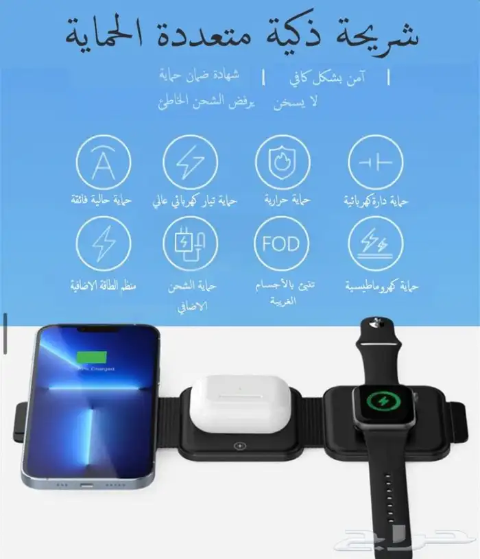 قاعدة شحن 3 في 1 8