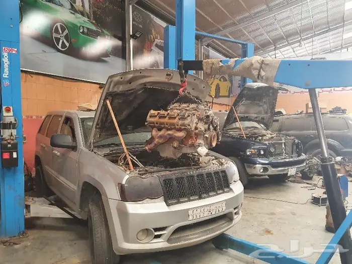 مكاين وجيرات ودودة دركسيون وتنك بنزين درانجو جراند شروكي 10