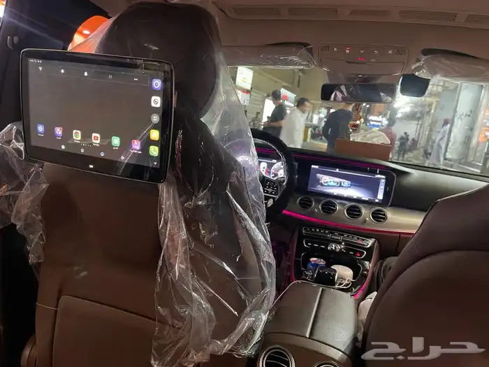 شاشات مرسيدس S 2019 اندرويد 10 انش ايباد 6