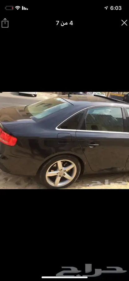 قطع اودي من 2008 الى 2016 اربع سلندر A4 و A5 و A6 10