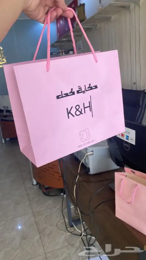 مطابع بوكسات أكواب شرايط ريبون ليبل قماش لوقو جلد عبايات 36