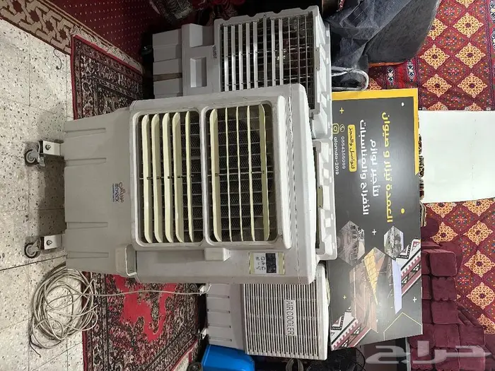 مكيفات و مراوح رذاذ للايجار 15