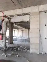 قص الخرسانه وفتحات ب منشار ليزر 2