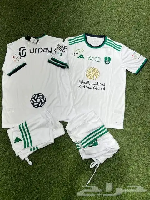 طقم نادي الاهلي تيشيرت الاهلي السعودي مقاس رجالي 0