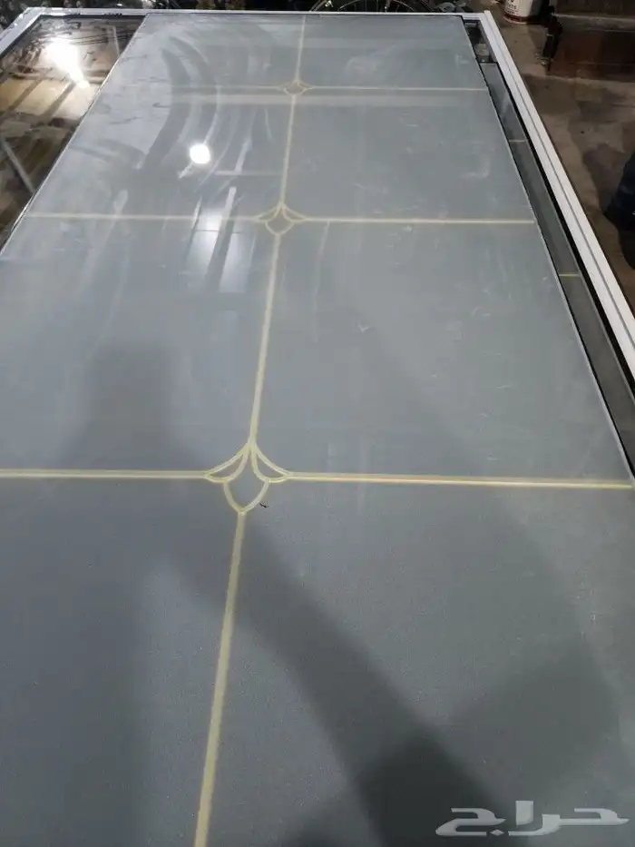 ورشة درايش ابواب المنيوم شبابيك قواطع دبل جلاص 3