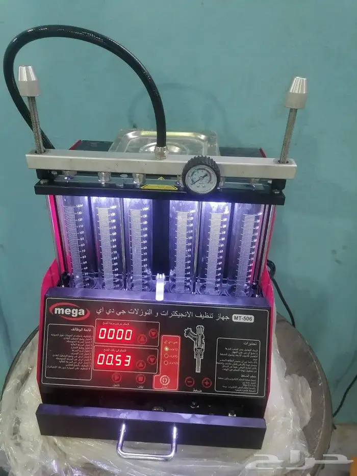 تنظيف بخاخات السيارة على الجهاز تصفية المكينه برمجه كنبيوتر 1