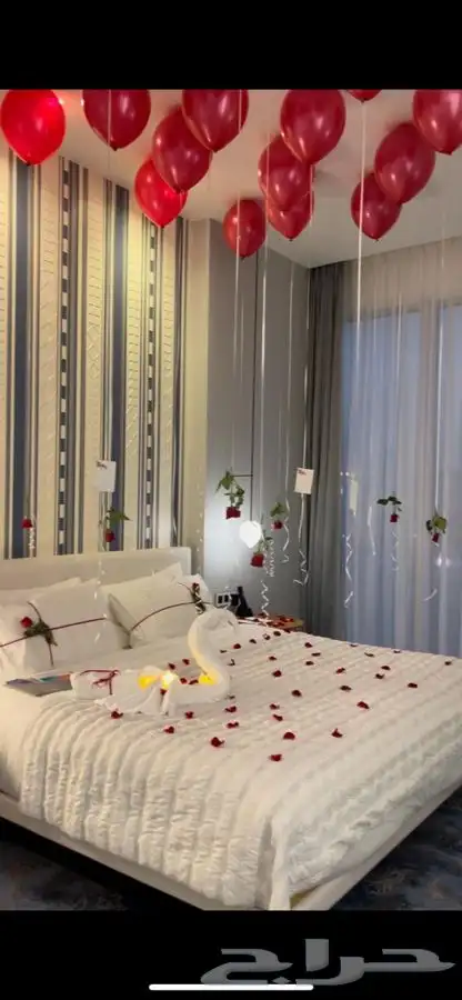 تنسيق ذكرى زواج وتجهيز غرف عرسان 14