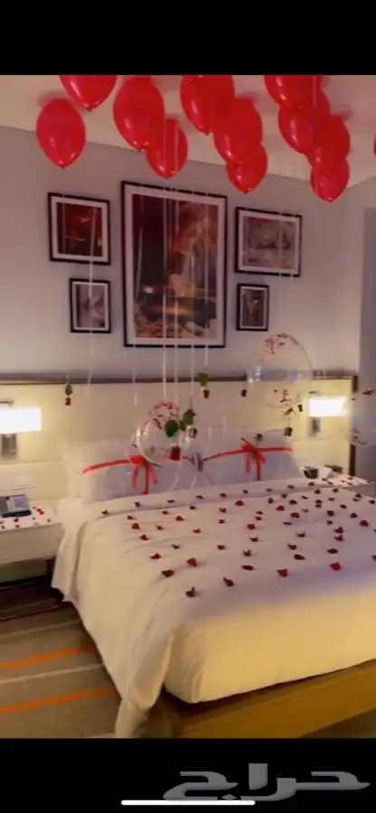 تنسيق ذكرى زواج وتجهيز غرف عرسان 4