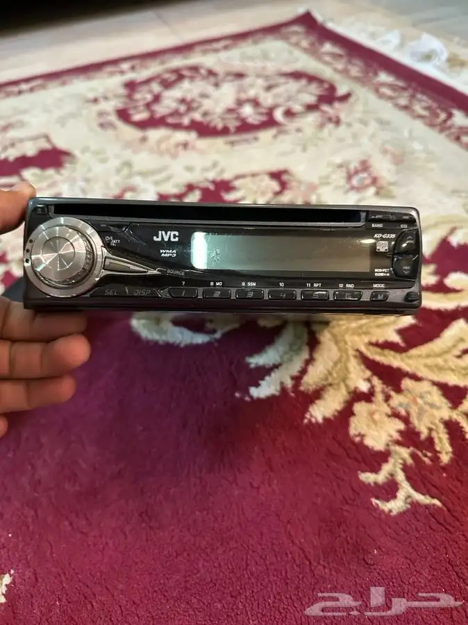 مسجل سي دي jvc نظيف جدا بدون فلاش واوكس 4