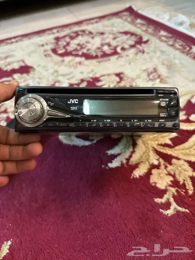 مسجل سي دي jvc نظيف جدا بدون فلاش واوكس 3