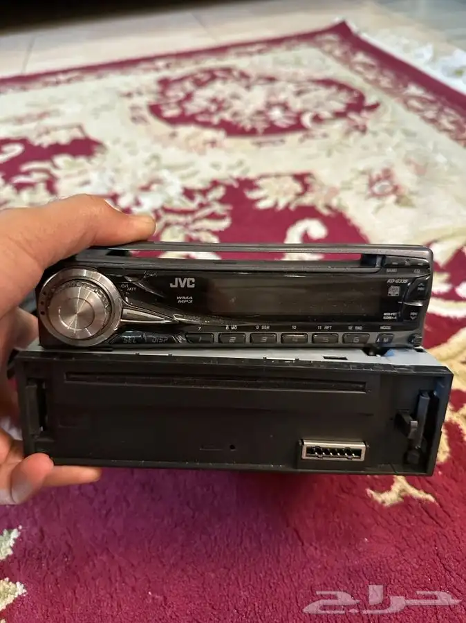 مسجل سي دي jvc نظيف جدا بدون فلاش واوكس 1