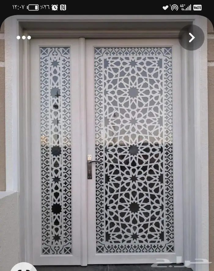 حداد شبابيك بيبان حديد استيل 3