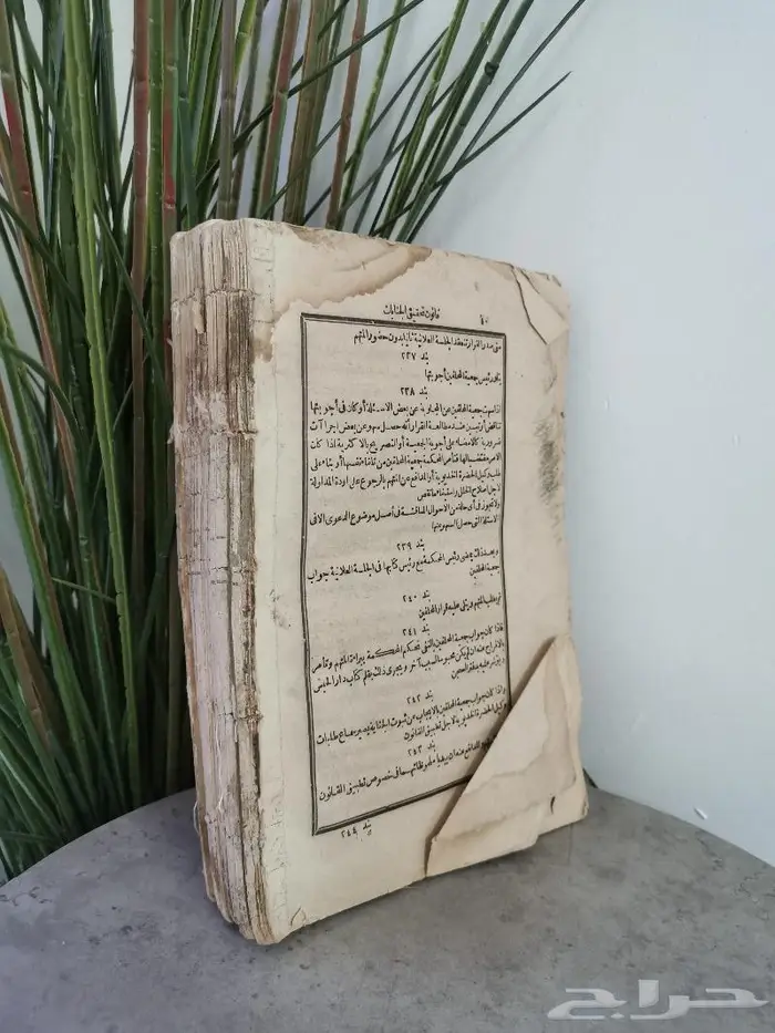 من أندر النوادر كتاب عن بعض القوانين عمره 152عام 8