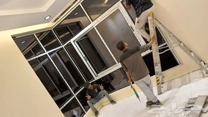 شتر المنيوم ابواب سحاب كبيرة 9