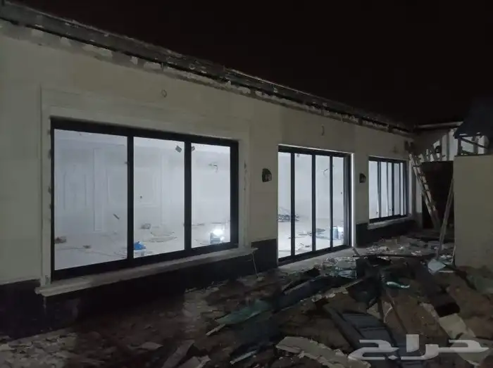 شتر المنيوم ابواب سحاب كبيرة 0