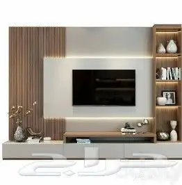 بديل الخشب في جده وخلفيات شاشات تلفزيون وجميع الديكورات 0