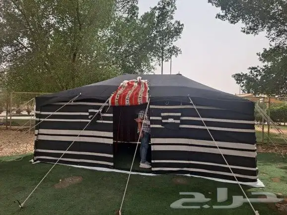 خيمة ثلاث طبقات اسود باكستاني 4