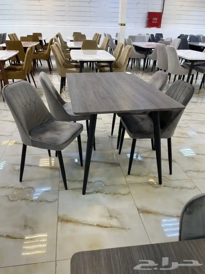 طاولة طعام خشب موديلات جديده 18