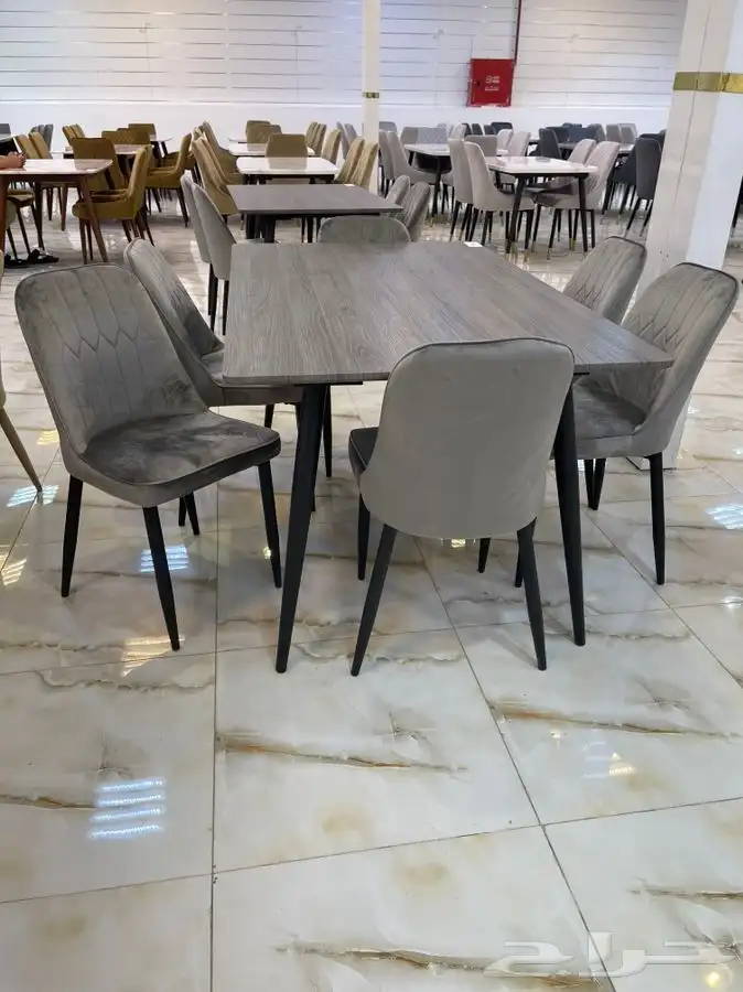 طاولة طعام خشب موديلات جديده 19