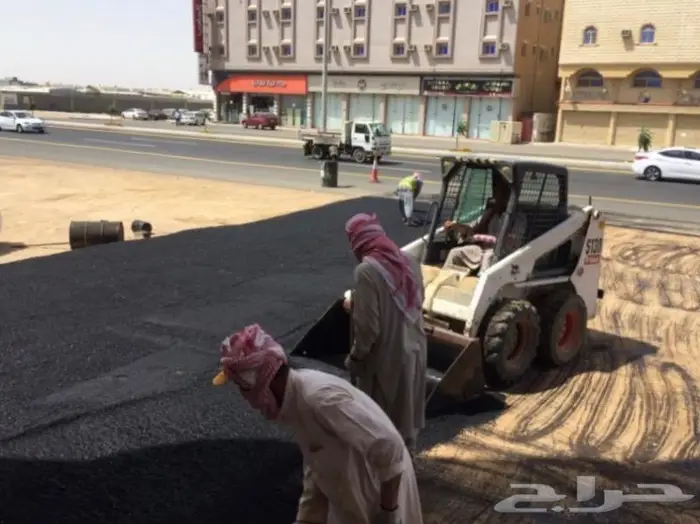 اعمال سفلته - شيول بكلين للردم وجميع الاعمال داخل ينبع 2