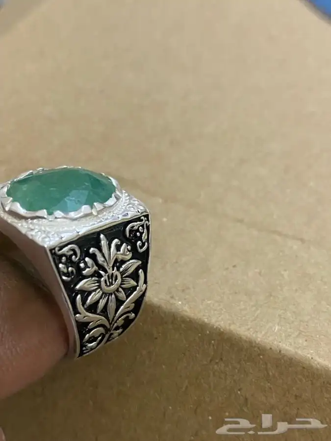 خاتم فضة عيار 925 4