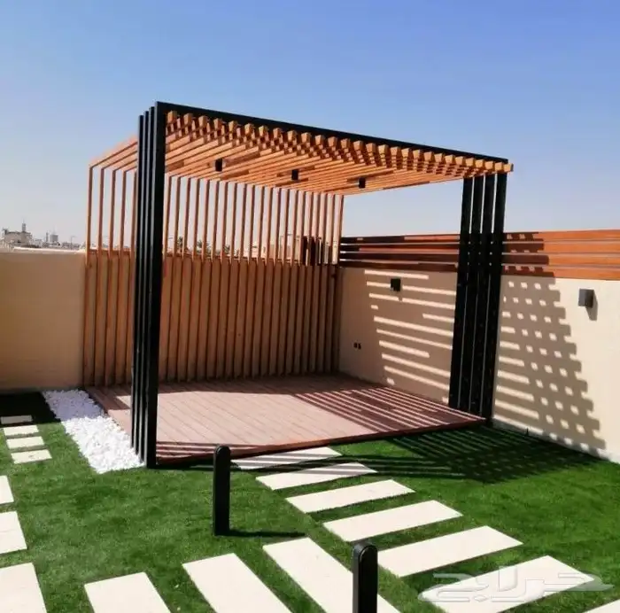 مظلات سواتر هناجر برجولات جدة 38