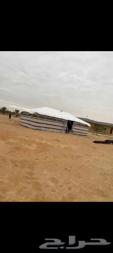 بيت شعر ابيض الماني علي ضمان جميع المقاسات مع الزينه والكسوا 11