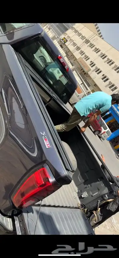 غطاء حوض بيك اب جمس سييرا للغماره والغمارتين قابل للسحب 0
