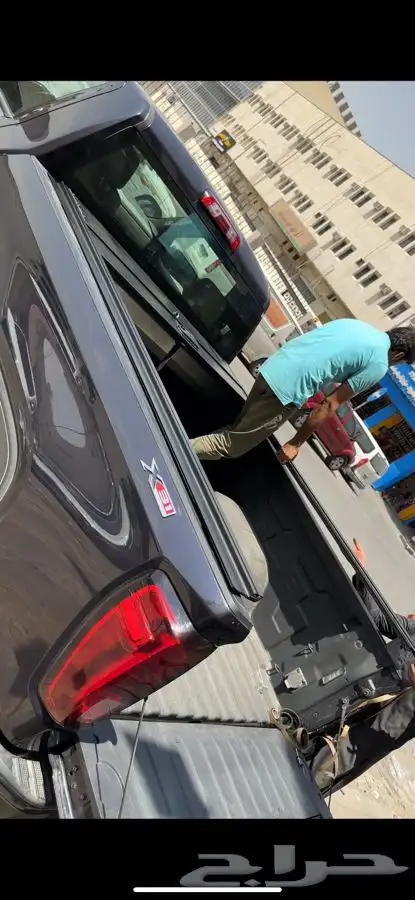 غطاء حوض بيك اب جمس سييرا للغماره والغمارتين قابل للسحب 0