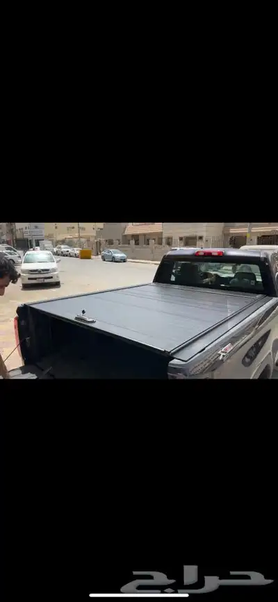 غطاء حوض بيك اب جمس سييرا للغماره والغمارتين قابل للسحب 4