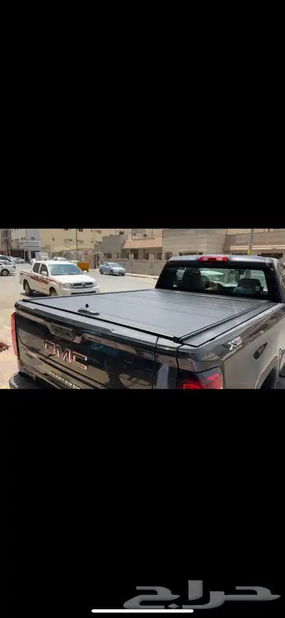 غطاء حوض بيك اب جمس سييرا للغماره والغمارتين قابل للسحب 3