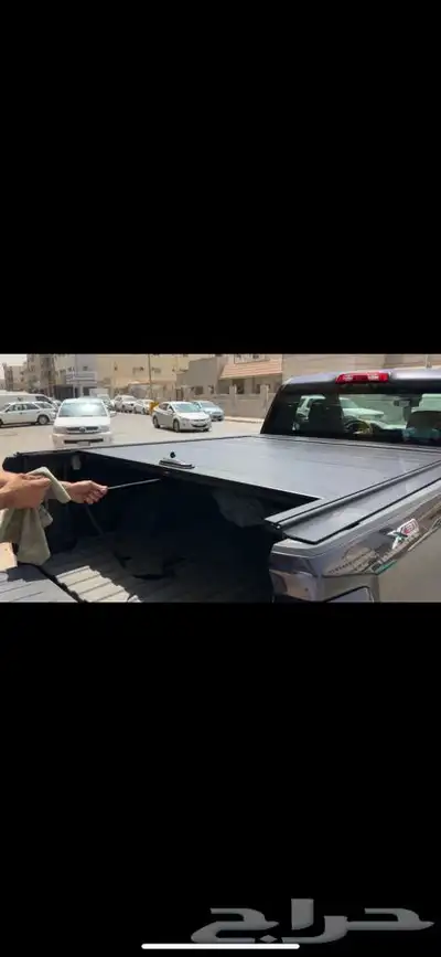 غطاء حوض بيك اب جمس سييرا للغماره والغمارتين قابل للسحب 10