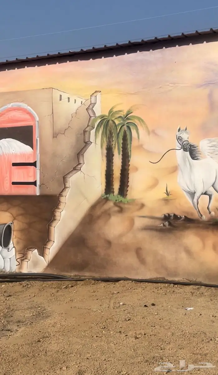 مربط واسطبل ايواء خيول فرس حصان ايجار غرف تدريب ركوب الخيل 6