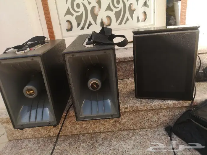 ميكرفون تراثي قديم شغال كهرباء220 وبتري حجر 3