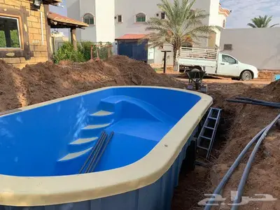 مسابح فيبر جلاس 8