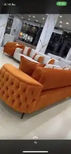 كنب ركنه كراسي الجديده كنب بوكليه تفصيل حسب الطلب 13