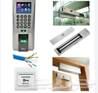 اكسس كنترول لفتح الابواب بالبصمه ZKT F18 2