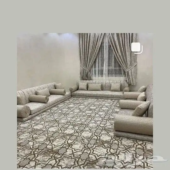 تفصيل الكنب والباطرمه والمساند والستائر حسب الطلب والتصميم و 4