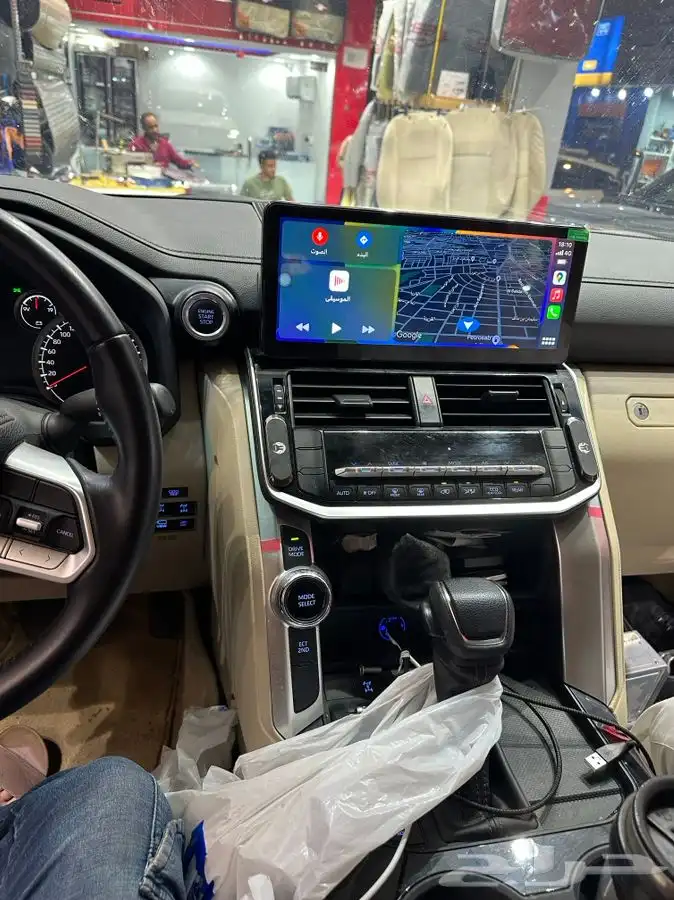 شاشه جيب لندكروزر 2022 2023 نفسسكك الوكاله 11