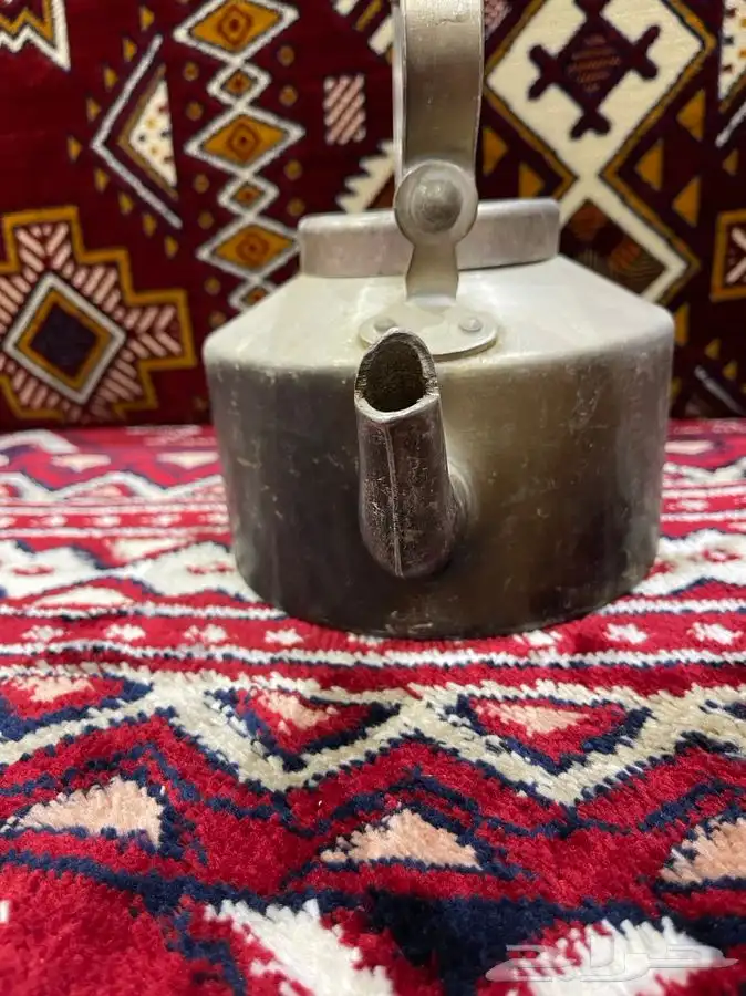 ابريق معدن هندي ختم واحد مقاس 13 2