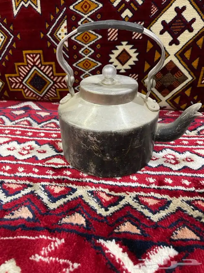 ابريق معدن هندي ختم واحد مقاس 13 1