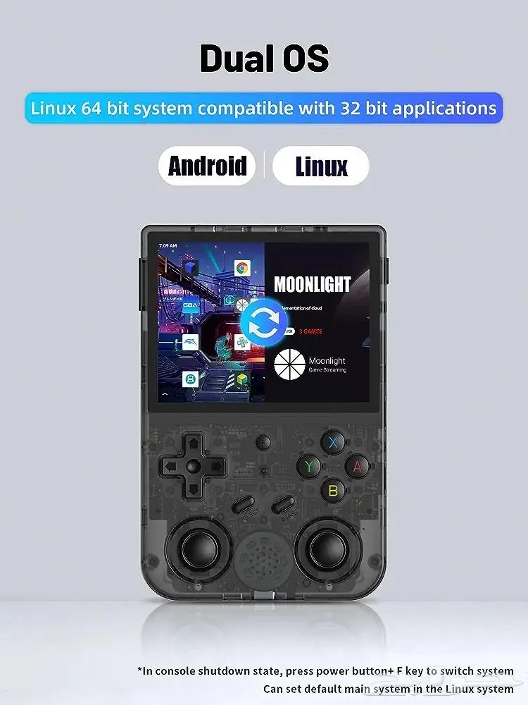 وحدة تحكم الألعاب المحمولة rg353v 2