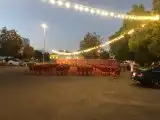 كراسي مناسبات كراسي أحمر.الحوهره 9