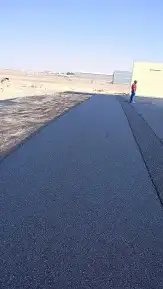 تنفيذ جميع اعمال التربة والاسفلت 0