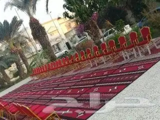 كراسي مناسبات كراسي أحمر.الحوهره 0